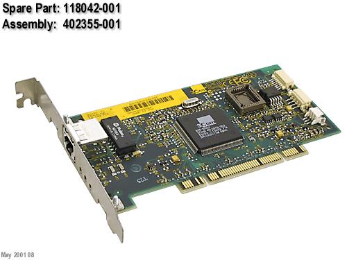 118042-001 HP PCI10 100 NIC CARD 118042-001 HP PCI10 100 NIC CARD - - en Elite Center