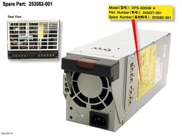 243427-001 HP Power Supply 600W Reacondicionado 243427-001 HP Power Supply 600W Reacondicionado - - en Elite Center
