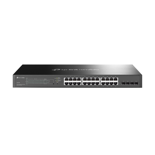 TP-Link Omada TL-SG2428P Gestionado L2/L2+ Gigabit Ethernet (10/100/1000) Energía sobre Ethernet (PoE) 1U Negro TP-Link Omada TL-SG2428P Gestionado L2/L2+ Gigabit Ethernet (10/100/1000) Energía sobre Ethernet (PoE) 1U Negro - Imagen 1