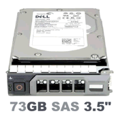 H8799 Dell 73-GB 15K 3G 3.5 SP SAS w/F238F
