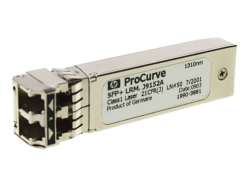 J9152A HP ProCurve 10GBE SFP+ LRM Transceiver J9152A HP ProCurve 10GBE SFP+ LRM Transceiver