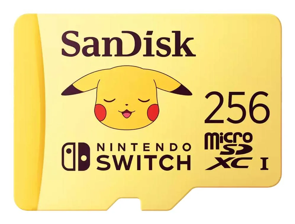 SanDisk – Flash memory card – microSDXC – for Nintendo Switch Pokemon 2 Memoria microSDXC SanDisk 256GB para Nintendo Switch - Edición Pokémon, Nintendo Switch - Imagen 1