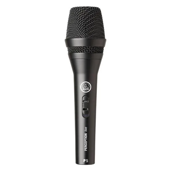 AKG – Microphone – P5S Micrófono Dinámico AKG P5S Cardioide Profesional para Voz - Imagen 1