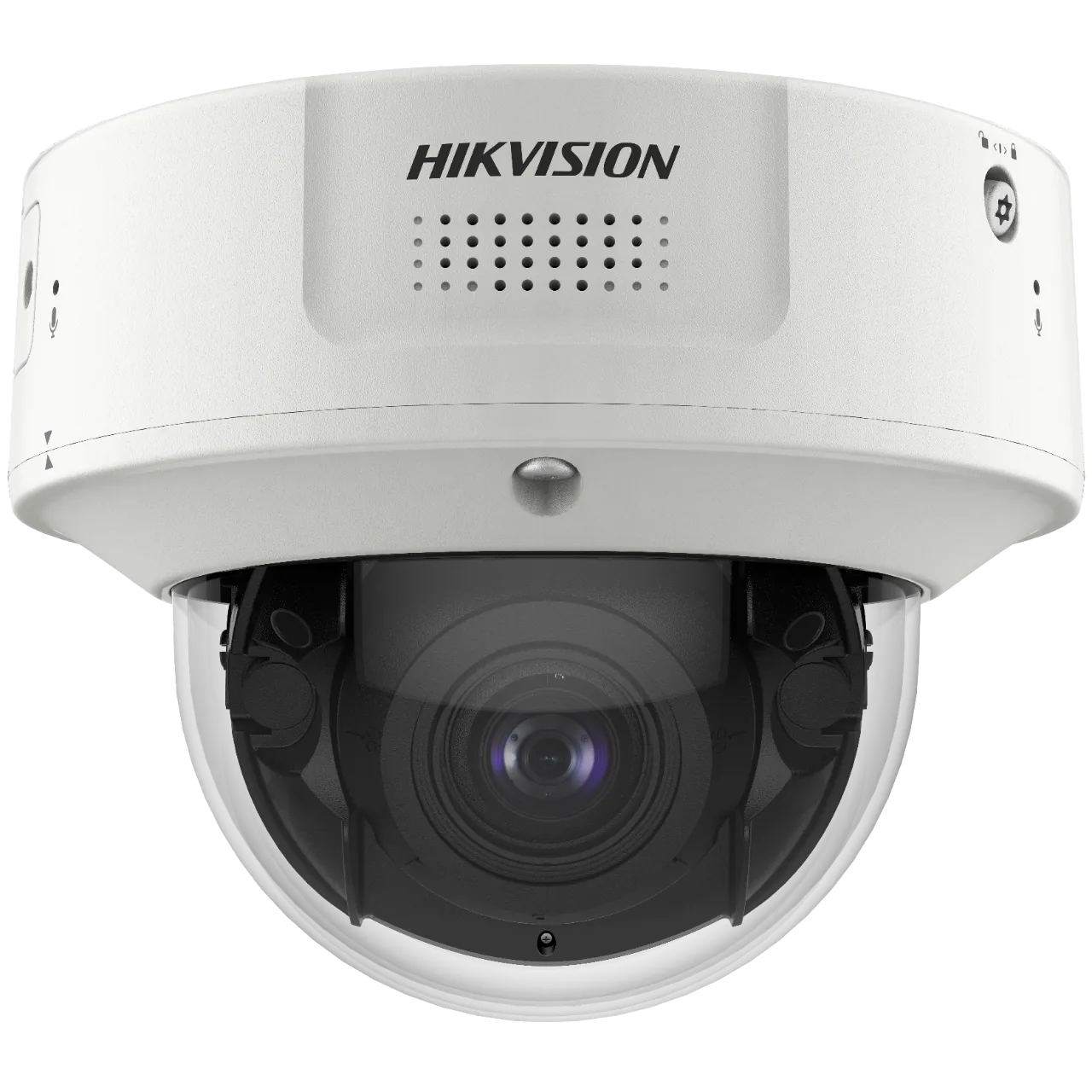 Cámara de Seguridad Tipo Domo Hikvision DeepinView de 4 MP, H.265+, Protección IK10