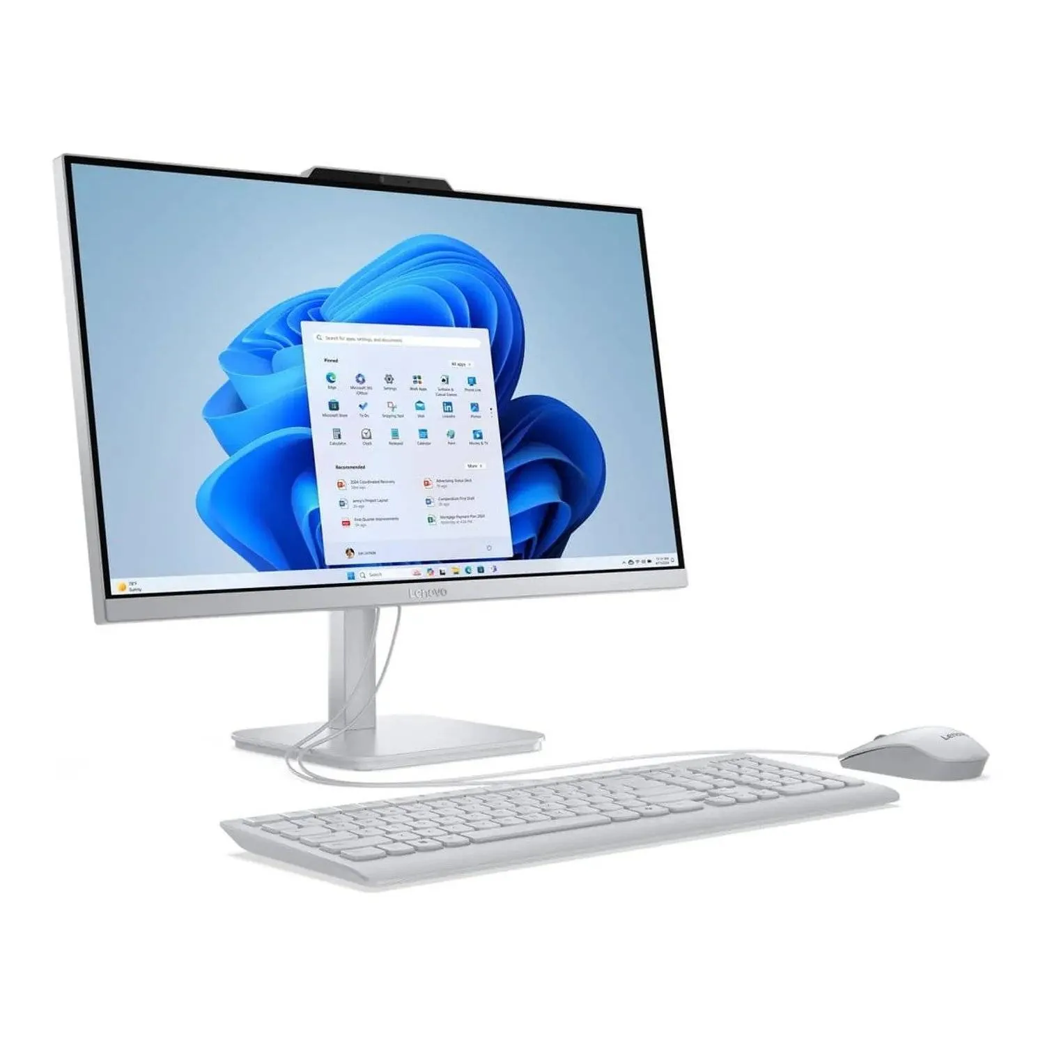 Lenovo IdeaCentre A100 – All-in-one – Intel Core i3 Core i3 N305 / 3.2 GHz – DDR4 SDRAM – 512 GB HDD – 24″ – Intel HD Graphics – Windows 11 Home – Cloud Grey – Spanish Lenovo IdeaCentre A100 - All-in-one - Intel Core i3 Core i3 N305 / 3.2 GHz - DDR4 SDRAM - 512 GB HDD - 24" - Intel HD Graphics - Windows 11 Home - Cloud Grey - Spanish - Imagen 1