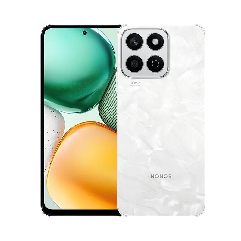 Honor X7c – Cellular phone – 256 GB – Blanco Smartphone Honor X7c, 6.77" 120Hz, RAM 8GB, Almacenamiento 256GB, IP64, Android 14, White - Imagen 1