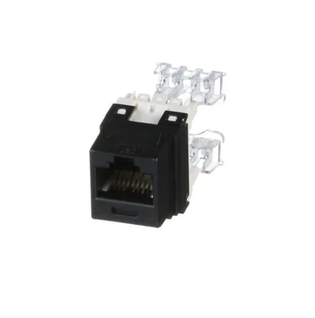 Acoplador Keystone de Cable Cat6 RJ45 Panduit, Color Negro