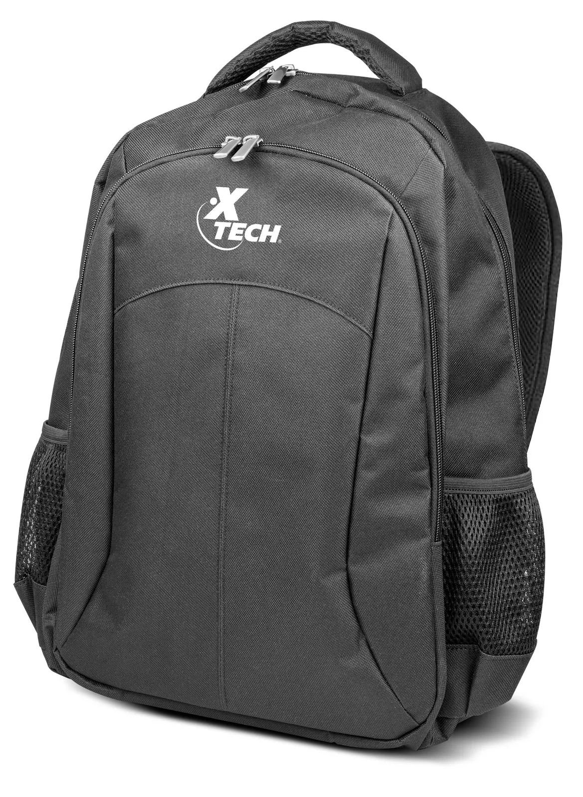Xtech – Carrying backpack – 15.6″ – Nylon – Black – Acc Pocket Mochila para laptop notebook hasta 15.6" Xtech XTB-210, Negra - Imagen 1