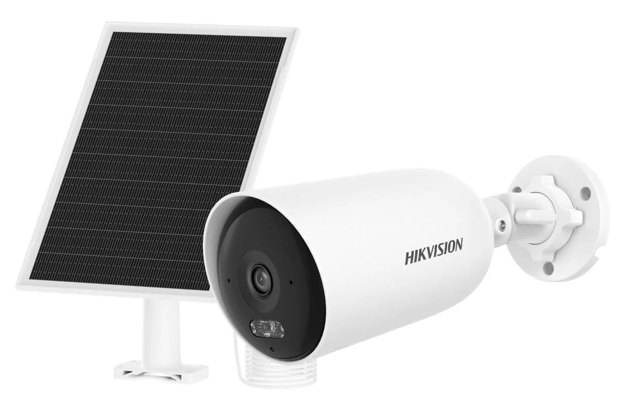 Hikvision – Network surveillance camera – Bullet IP 4MP 4G 24/7 Cámara de Videovigilancia Hikvision 4MP Solar 4G DS-2CFS04 batería autónoma vigilancia exterior - Imagen 1