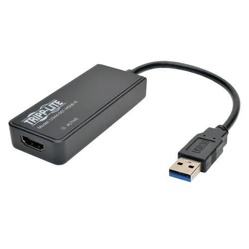 Tripp Lite USB 3.0 to HDMI Dual Monitor External Video Graphics Card Adapter SuperSpeed 1080p – Adaptador de vídeo externo – USB 3.0 – HDMI Tripp Lite USB 3.0 to HDMI Dual Monitor External Video Graphics Card Adapter SuperSpeed 1080p - Adaptador de vídeo externo - USB 3.0 - HDMI - Imagen 1