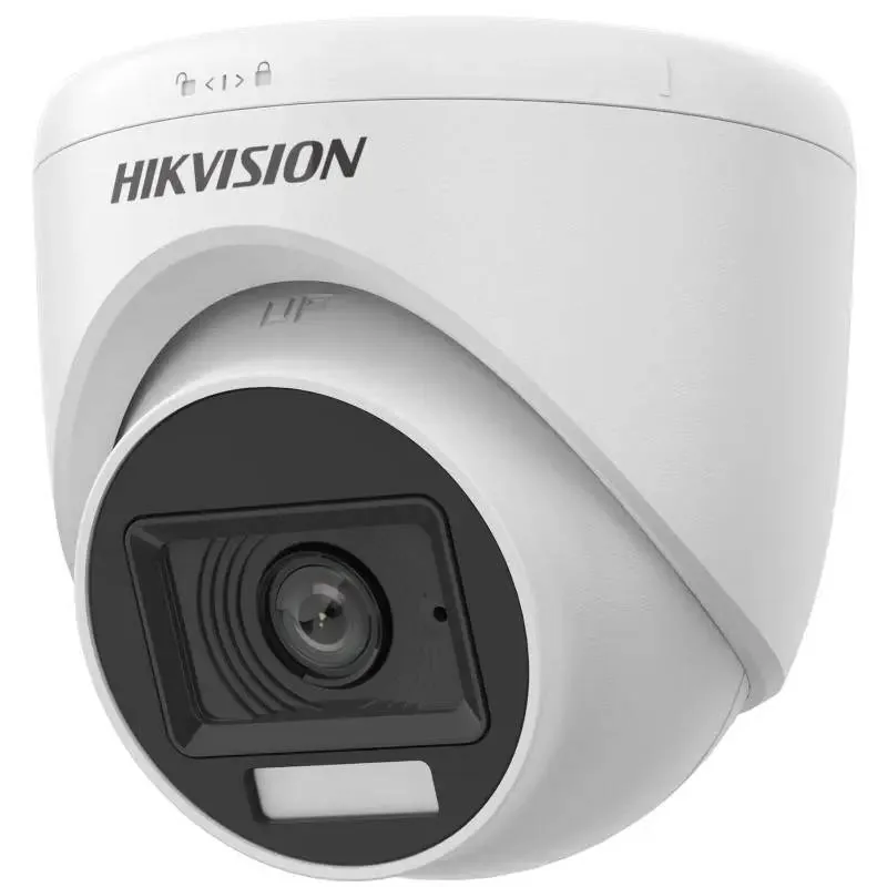 Hikvision – Network surveillance camera – Domo 1080p Cámara Turbo HD Hikvision DS-2CE76D0T-EXLPF 2MP, Lente 2.8mm, IR 20m - Imagen 1