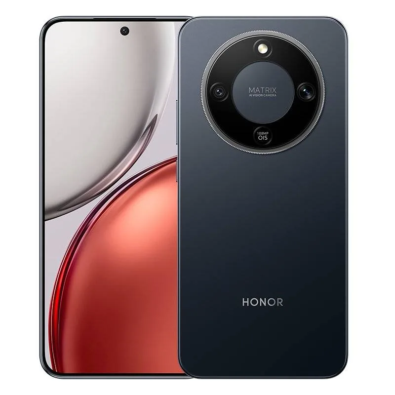 Honor – 8 GB Magic 8 Lite – Smartphone – Android – 256 GB – Black – Touch Smartphone Honor Magic8 Lite 5G 8GB RAM 256GB AMOLED 120Hz Cámara 108MP - Imagen 1
