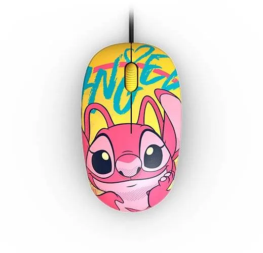 Xtech – XTM-D406ST-YL – Mouse – USB – Wired – Disney Stich Yellow Mouse X-Tech Conectividad Alámbrica USB Edición Stich 1200dpi Interfaz USB 2.0 - Imagen 1