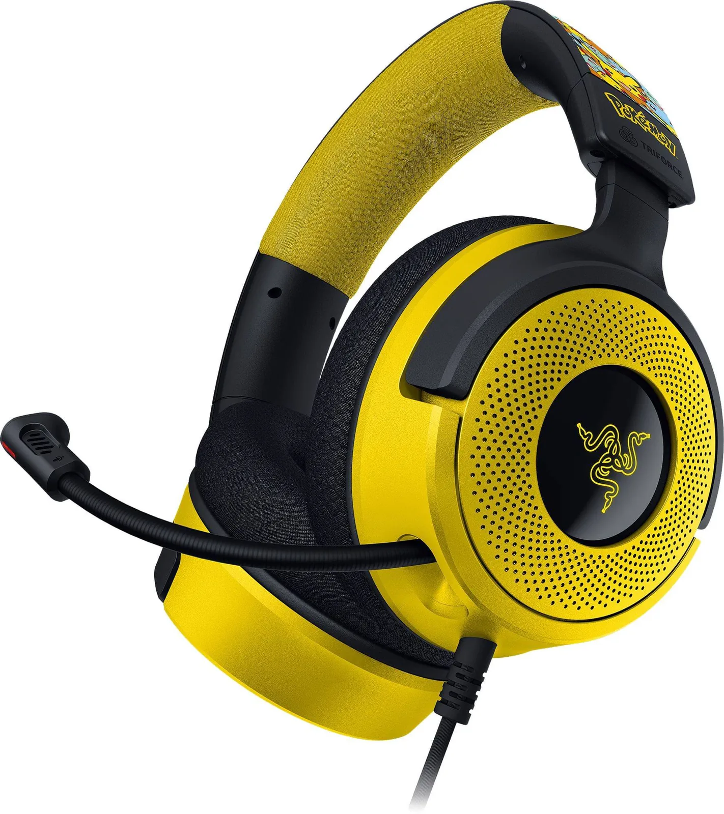 Razer Kraken - V4 X - Headset - Para Game console - Wired - Pokemon Edition