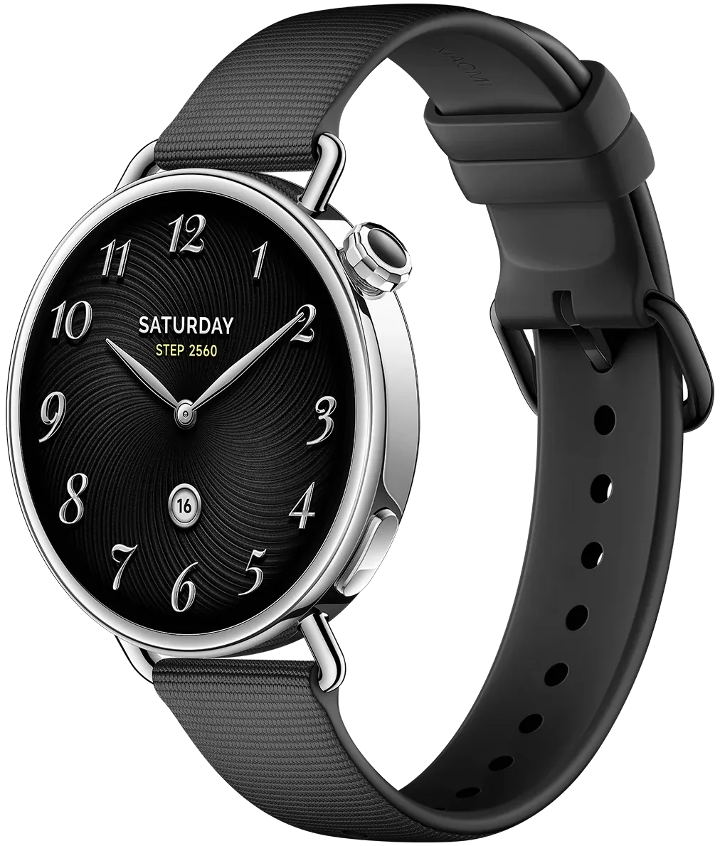 Xiaomi Watch S4 41mm Fluororubber StrapBlack