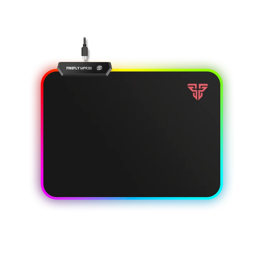 Mousepad Gamer Fantech MPR351 Firefly RGB 35X25cm