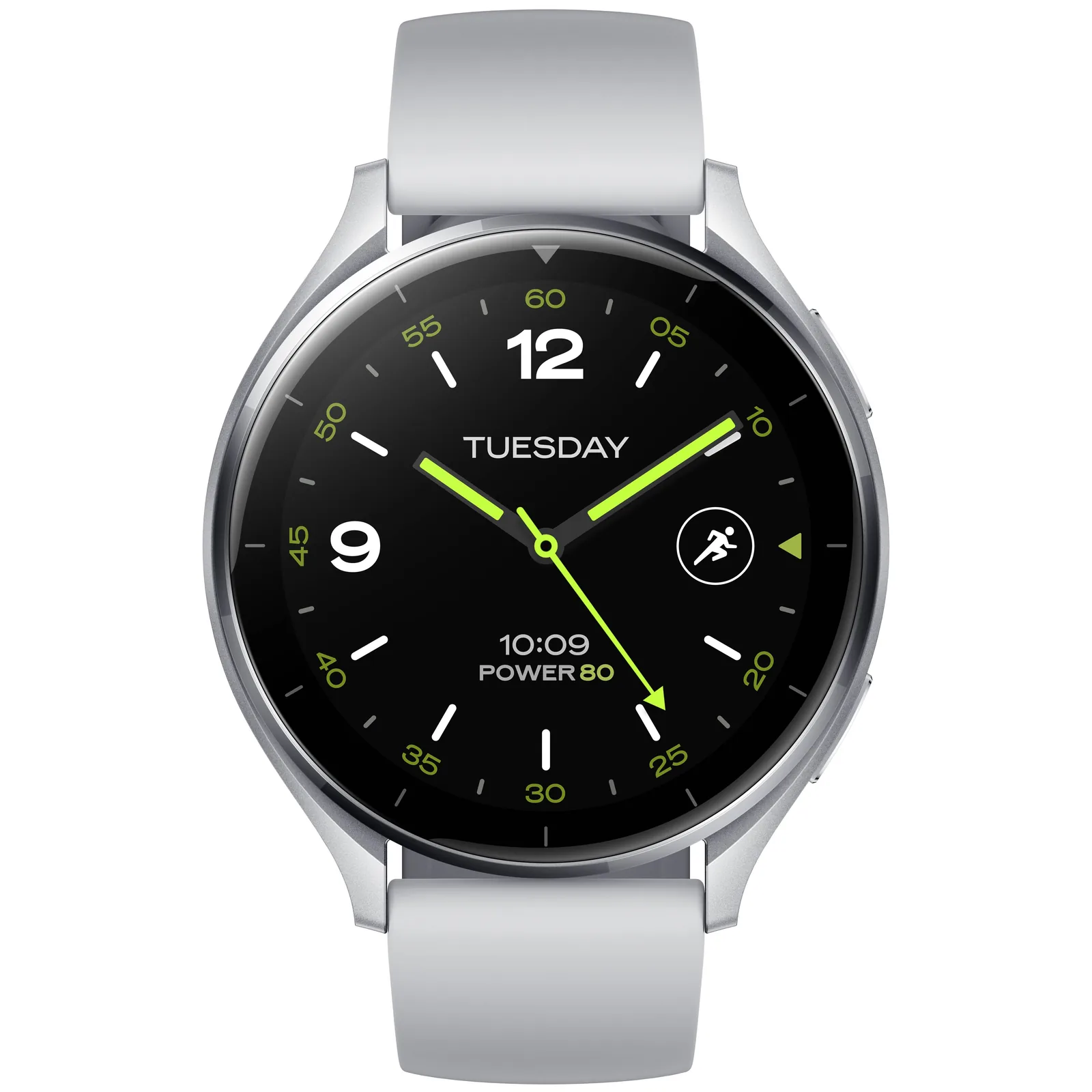 Xiaomi Watch 2 – Smart watch – Gray – Sliver Case With Smartwatch Xiaomi Watch 2, AMOLED de 1.43, 65 hrs batería, Llamas por bluetooth, Silver - Imagen 1