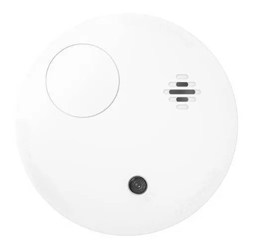 Detector de humo fotoelectrico inalambrico Hikvision DS-PDSMK-E-WB, 433 MHz, AES-128