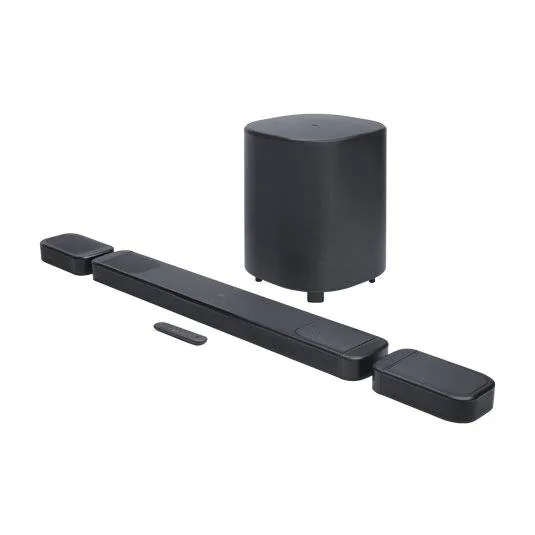 JBL – Sound bar – Black – 1000 M2 Barra de Sonido JBL Bar 1000 M2 Negra - 7.1.4ch, Dolby Atmos, 960W, Subwoofer 10", WiFi - Imagen 1