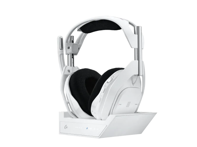 Audífonos Gamer Inalámbrico Logitech G ASTRO A50 X, Dolby Atmos, USB-C, PC/Consolas, Color Blanco