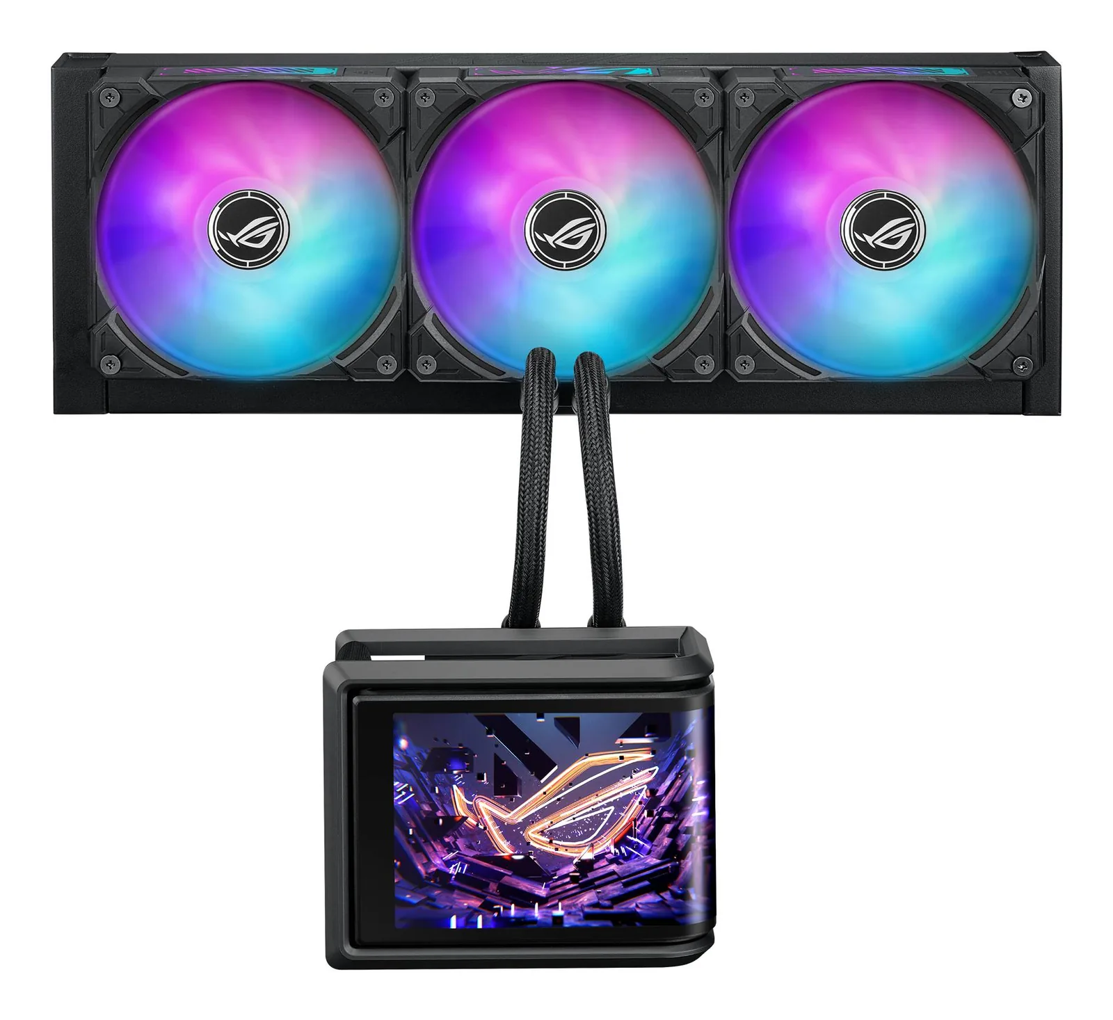 Refrigeración Líquida ASUS ROG Ryuo IV SLC 360 ARGB con Pantalla AMOLED para Intel y AMD