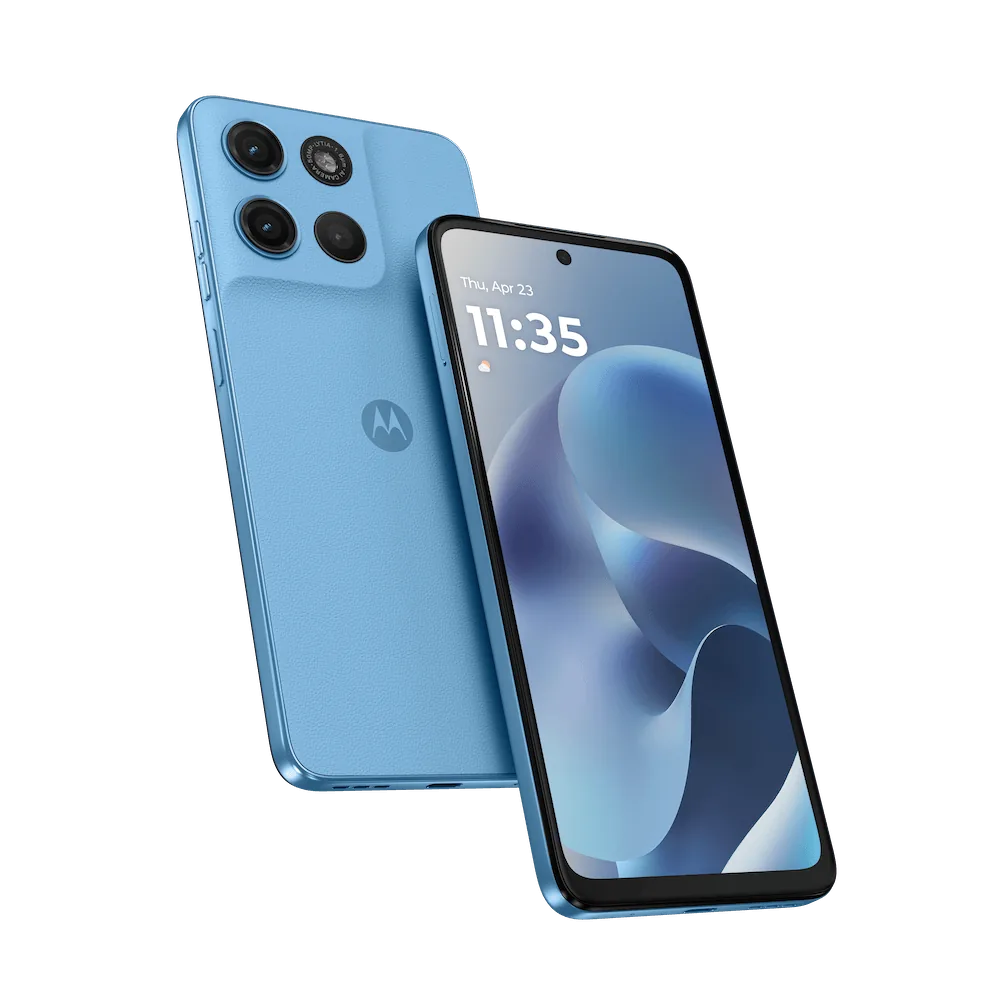Motorola Moto G17 – Smartphone – Android – Alaskan Blue – Touch – PBBJ0060CL Smartphone Motorola Moto G17 8-Core 4GB/128GB 6.7" 4G WiFi Bt5.4 NFC AlaskanBlue - Imagen 1
