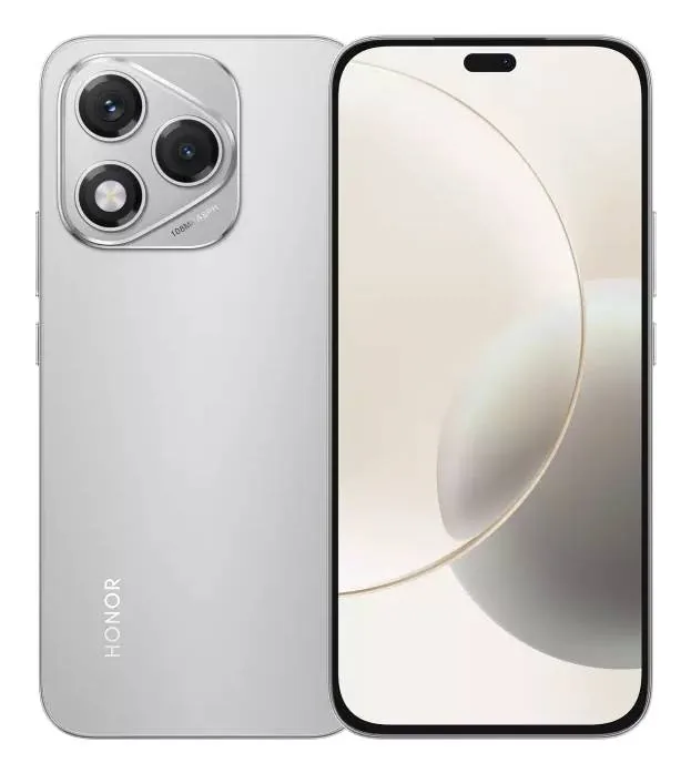 Honor 400 Lite – Smartphone – silver Smartphone Honor 400 Lite - 6.7" AMOLED, 8GB RAM, 256GB, Dual SIM, 4G LTE, Dual SIM, Silver - Imagen 1
