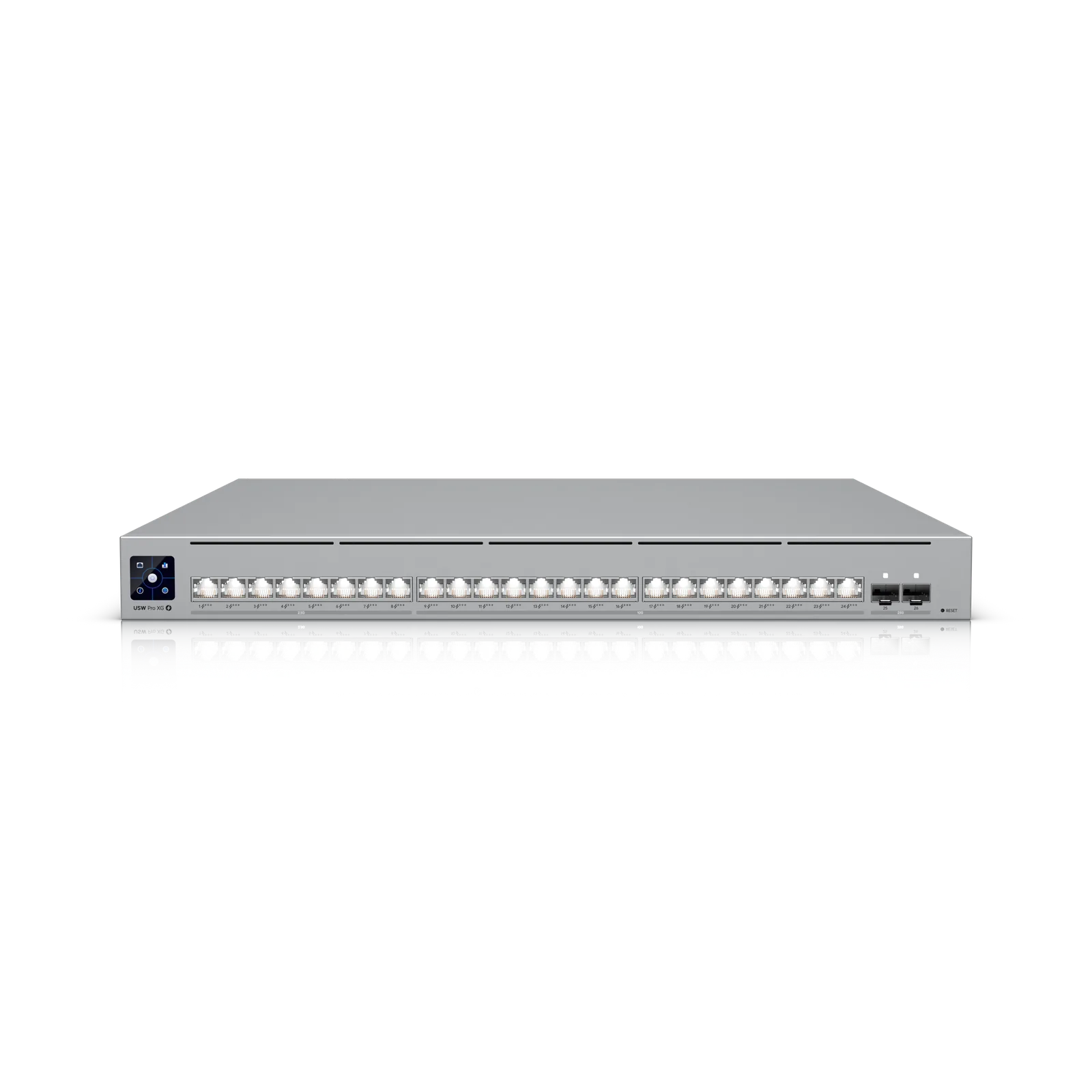 Ubiquiti – Switch – 24 – USW-Pro-XG-24-PoE Switch Ubiquiti USW-PRO-XG-24-POE 24 Puertos PoE+++ 10G 2.5G 720W UniFi - Imagen 1