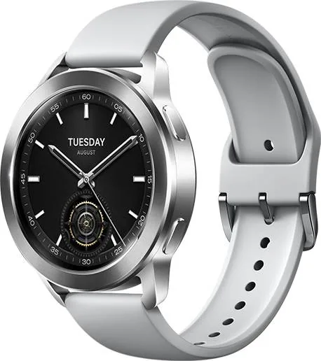 Xiaomi Watch S3 – Smart watch – Marco metálico bisel de acero inoxidable y correa de fluoroelastómero Pantalla AMOLED – Diseño circular de 1.43- 150+ modos deportivos Autonomía de hasta 15 días (uso típico -Aluminum silver Xiaomi Watch S3 - Smart watch - Marco metálico bisel de acero inoxidable y correa de fluoroelastómero Pantalla AMOLED – Diseño circular de 1.43- 150+ modos deportivos Autonomía de hasta 15 días (uso típico -Aluminum silver - Imagen 1