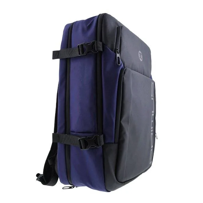 Primus Gaming – Notebook carrying backpack – 17″ – 100% polyester – black and purple Mochila Gamer Primus Viator GB1 17" PGB-300BK con USB/USB-C y Candado TSA - Imagen 1