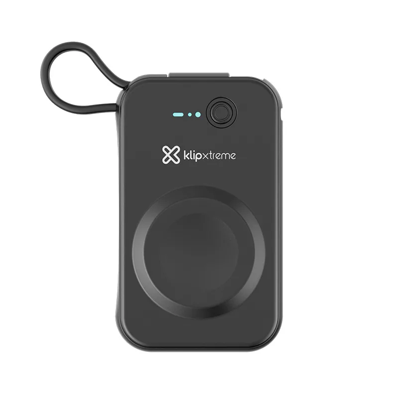 Klip Xtreme – Power bank – 24 pin USB-C – Apple Watch – Lithium polymer – Para Universal – 2.000mAh Wireless charging Klip Xtreme - Power bank - 24 pin USB-C - Apple Watch - Lithium polymer - Para Universal - 2.000mAh Wireless charging - Imagen 1