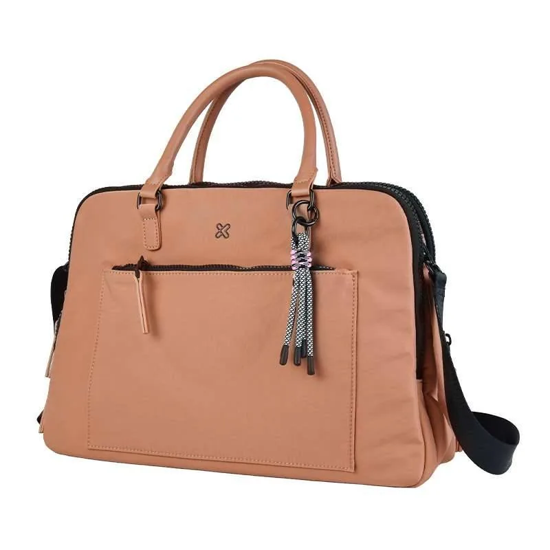 Bolso para Notebook Klip Xtreme Val Briefcase, Hasta 13", Polyester, Rosa