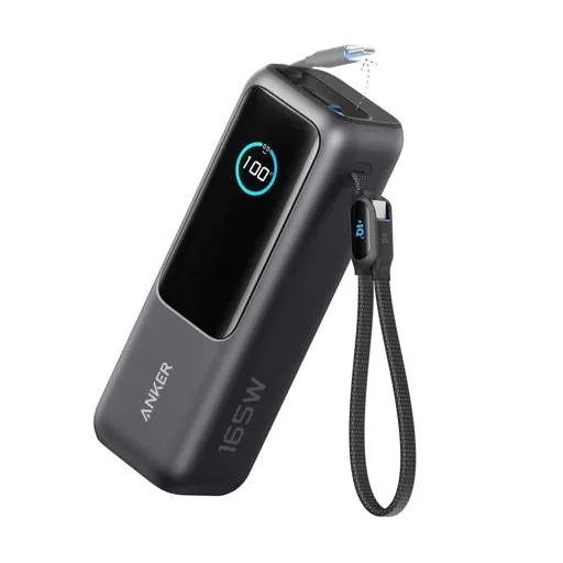 Anker – Power bank – 165 Watt – Lithium – Para – – negro Anker - Power bank - 165 Watt - Lithium - Para - - negro - Imagen 1