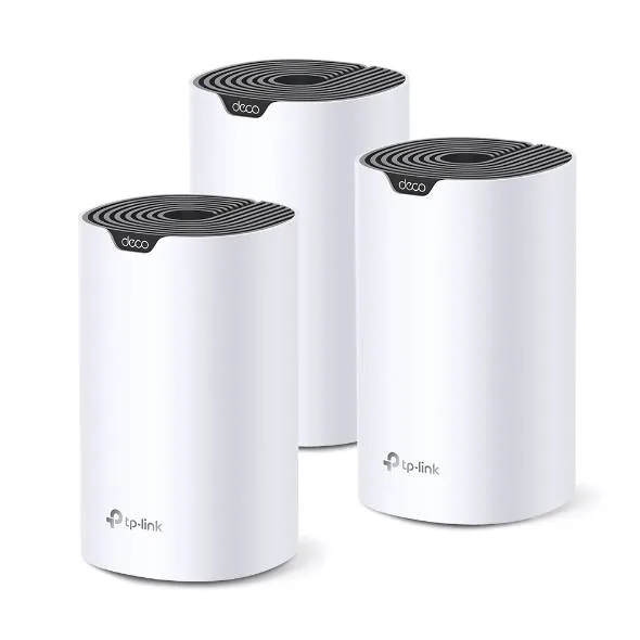 TP-LINK Deco S7 V1.6 – Sistema Wi-Fi (3 enrutadores) – malla – GigE – Wi-Fi 5 – Doble banda Pack de 3, Sistema Mesh Wi-Fi 5 Inteligente TP-Link Deco S7, Doble Banda AC1900, Control Parental - Imagen 1