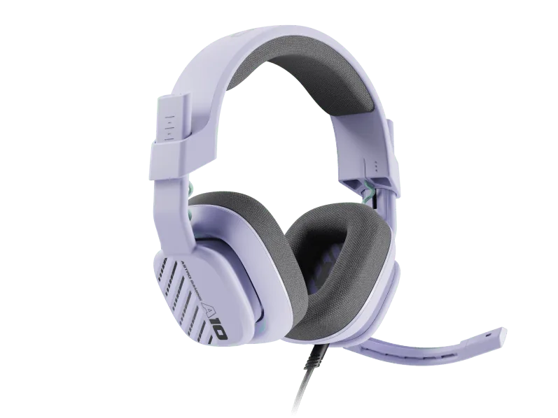 Astro Gaming – Headset – Wired Audífonos Gamer Astro Gaming A10, Over-Ear, con Cable, Construcción Resistente, Edición PC, Lilac - Imagen 1