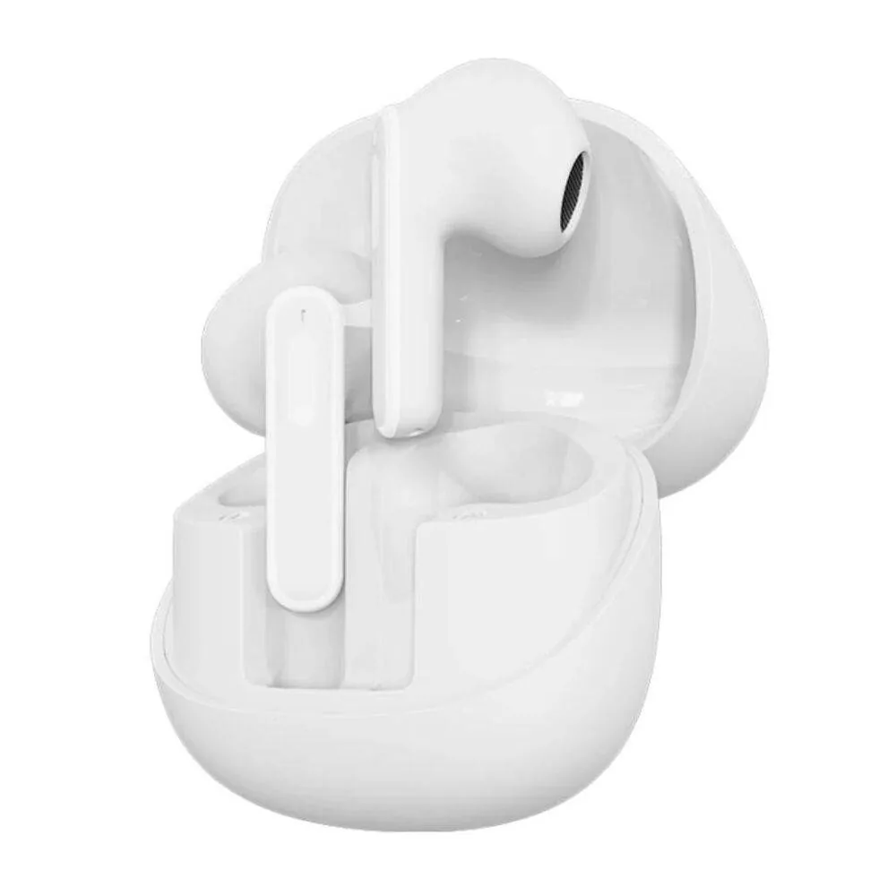 Klip Xtreme – KTE-007WH – True wireless earphones – Para Home audio / Para Portable electronics / Para Tablet / Para Cellular phone – Wireless – Touch – 26Hrs White Klip Xtreme - KTE-007WH - True wireless earphones - Para Home audio / Para Portable electronics / Para Tablet / Para Cellular phone - Wireless - Touch - 26Hrs White - Imagen 1