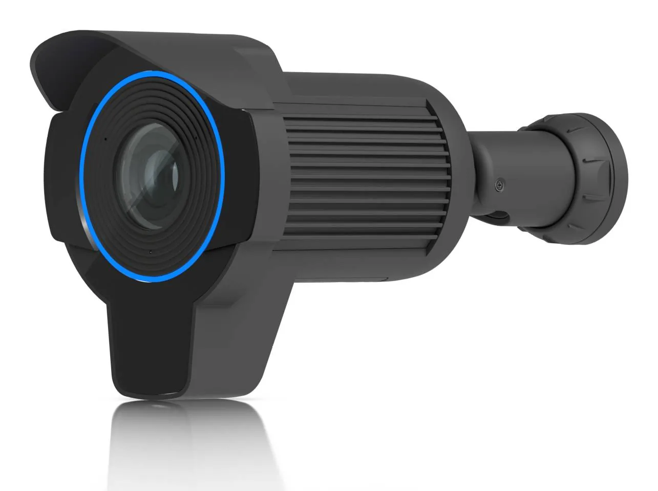 Cámara de Seguridad Ubiquiti UniFi AI LPR 4K PoE con Reconocimiento de Matrículas