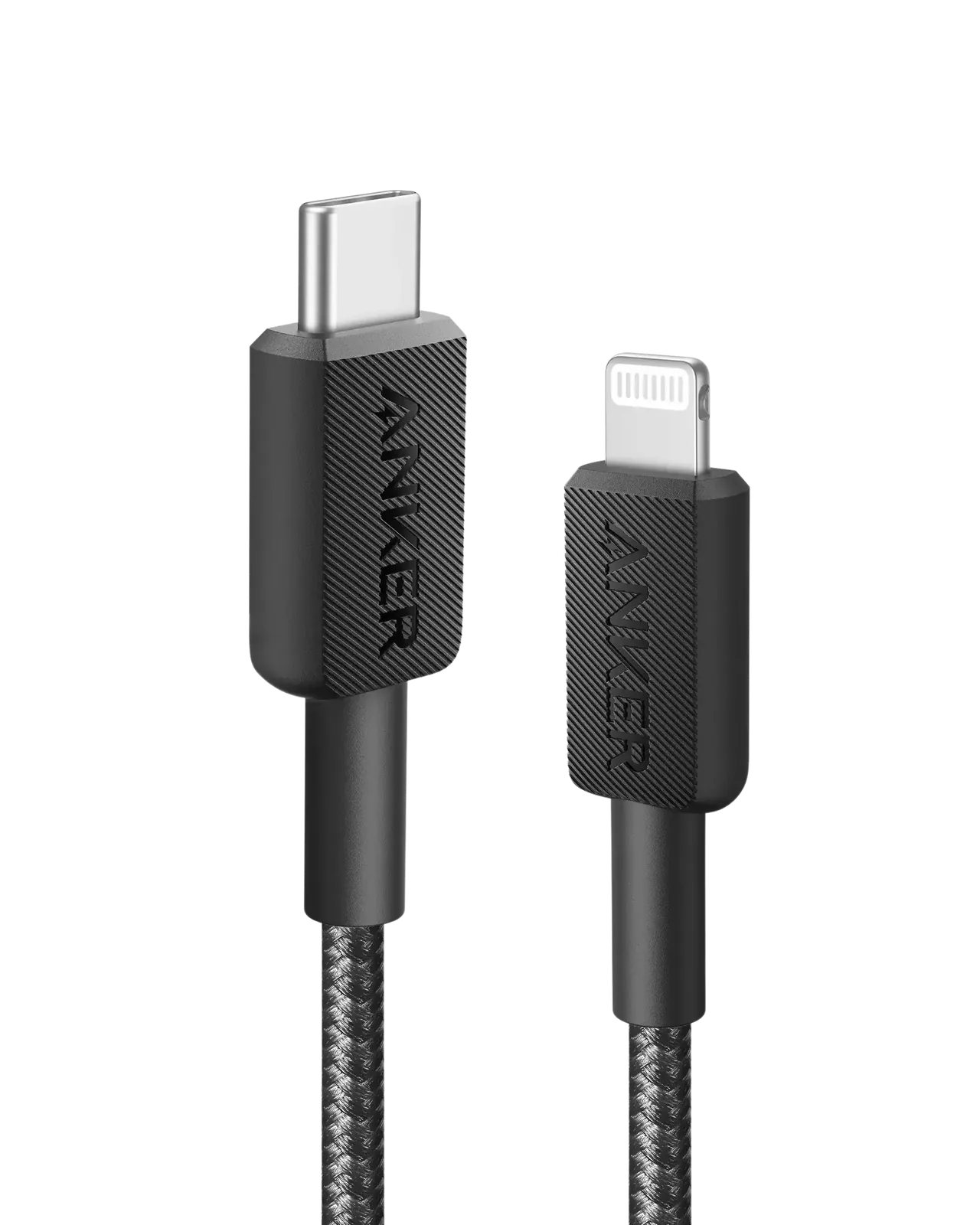 Anker – Charge/Sync cable – 322 USB-C to Lightning Cable Cable Trenzado Anker 322 USB-C a Lightning, 1.8 metros, carga estable y resistente - Imagen 1