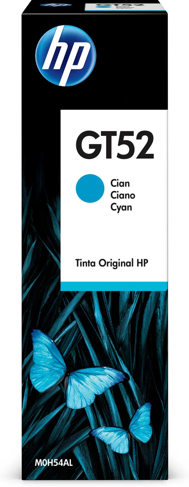 HP GT52 – 70 ml – cián – original – recarga de tinta – para HP 11X, 31X; Deskjet GT 58XX; Smart Tank 500, 51X, 530, 6001, 615, 70XX, 73XX, 76XX HP GT52 - 70 ml - cián - original - recarga de tinta - para HP 11X, 31X; Deskjet GT 58XX; Smart Tank 500, 51X, 530, 6001, 615, 70XX, 73XX, 76XX - Imagen 1