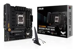 ASUS – Motherboard – TUF GAMING B650M-PLUS WIFI//AM Placa Madre ASUS TUF GAMING B650M-PLUS WIFI Socket AMD AM5 DDR5 WiFi 6 Micro ATX - Imagen 1
