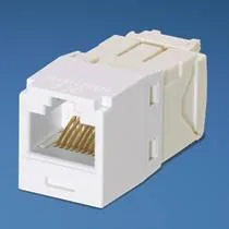 Panduit – modulo color blanco Módulo de Conexión Panduit, Blanco - Imagen 1