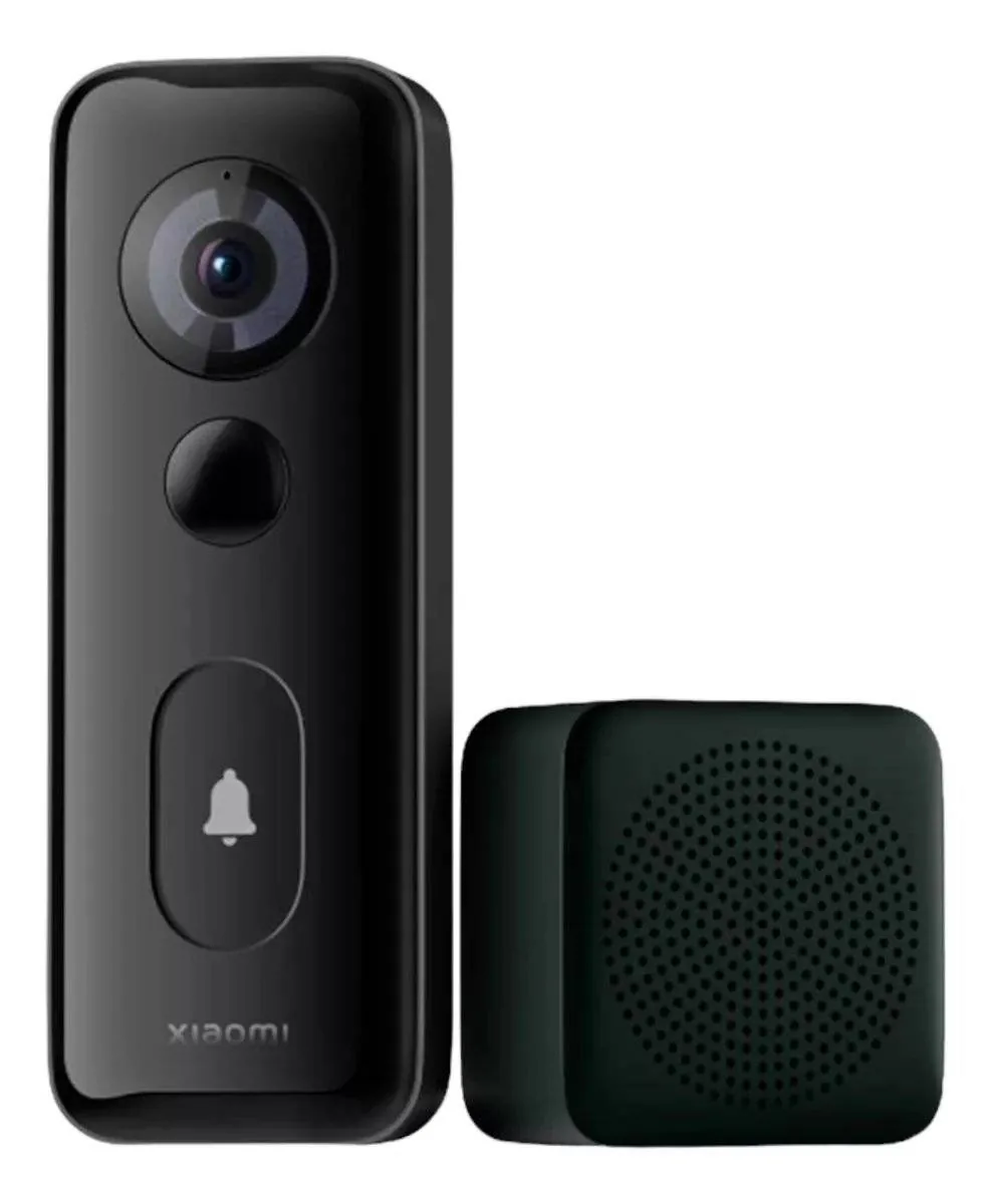 Timbre Inteligente con Cámara 2K, Xiaomi Smart Doorbell 3S - IP65, Batería 5200 mAh