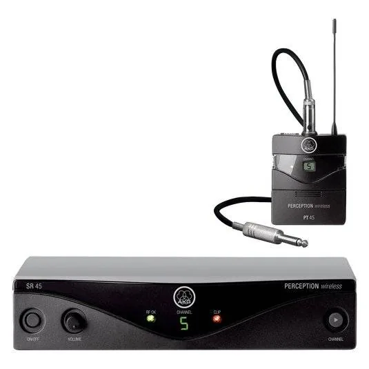 AKG – Microphone – PERCEP WL 45 INST BDA AKG Perception Wireless 45 - Micrófono Inalámbrico Profesional para Músicos - Imagen 1