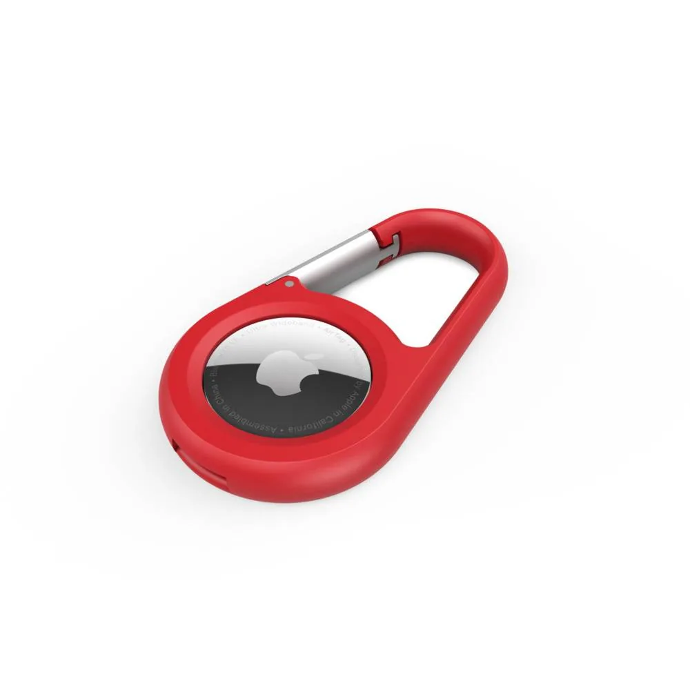 Belkin Secure Holder with Carabiner – Estuche para Airtag – rojo – para Apple AirTag Belkin Secure Holder with Carabiner - Estuche para Airtag - rojo - para Apple AirTag - Imagen 1