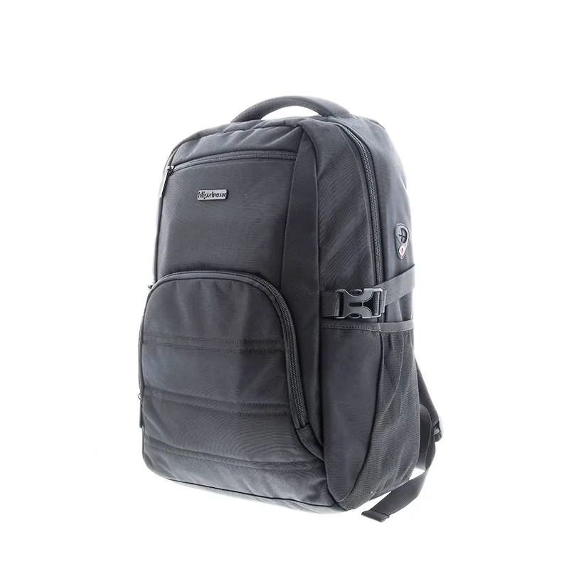 Klip Xtreme – Notebook carrying backpack – 15.6″ – Polyester – Black – 18Kg Load Mochila para Notebook Klip Xtreme Emblem, Hasta 15.6", Polyester, Negro - Imagen 1