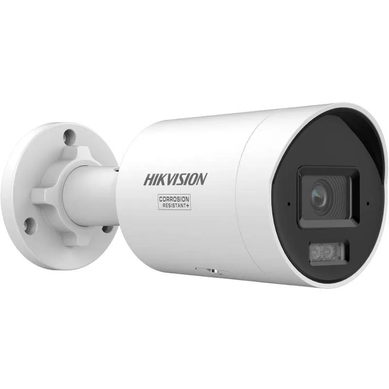 Hikvision – Mini bullet 4MP – Smart Hybrid Cámara IP Mini Bullet Hikvision DS-2CD2047G3-LI2UY 4MP, 2.8mm, ColorVu 3.0, IR 40m, IP67 - Imagen 1