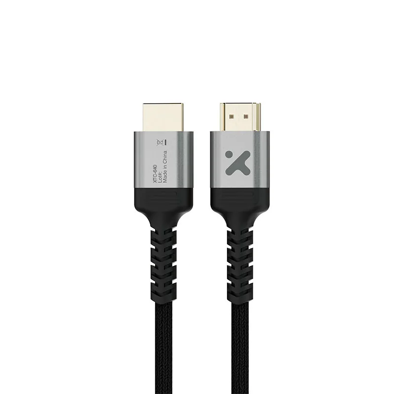 Xtech – HDMI cable – Component video / audio – HDMI male – 10ft 8K V2.1 XTC-640 Cable HDMI 2.1 Xtech XTC-640, Ultra Alta Velocidad 8K, M a M, 3 Metros - Imagen 1