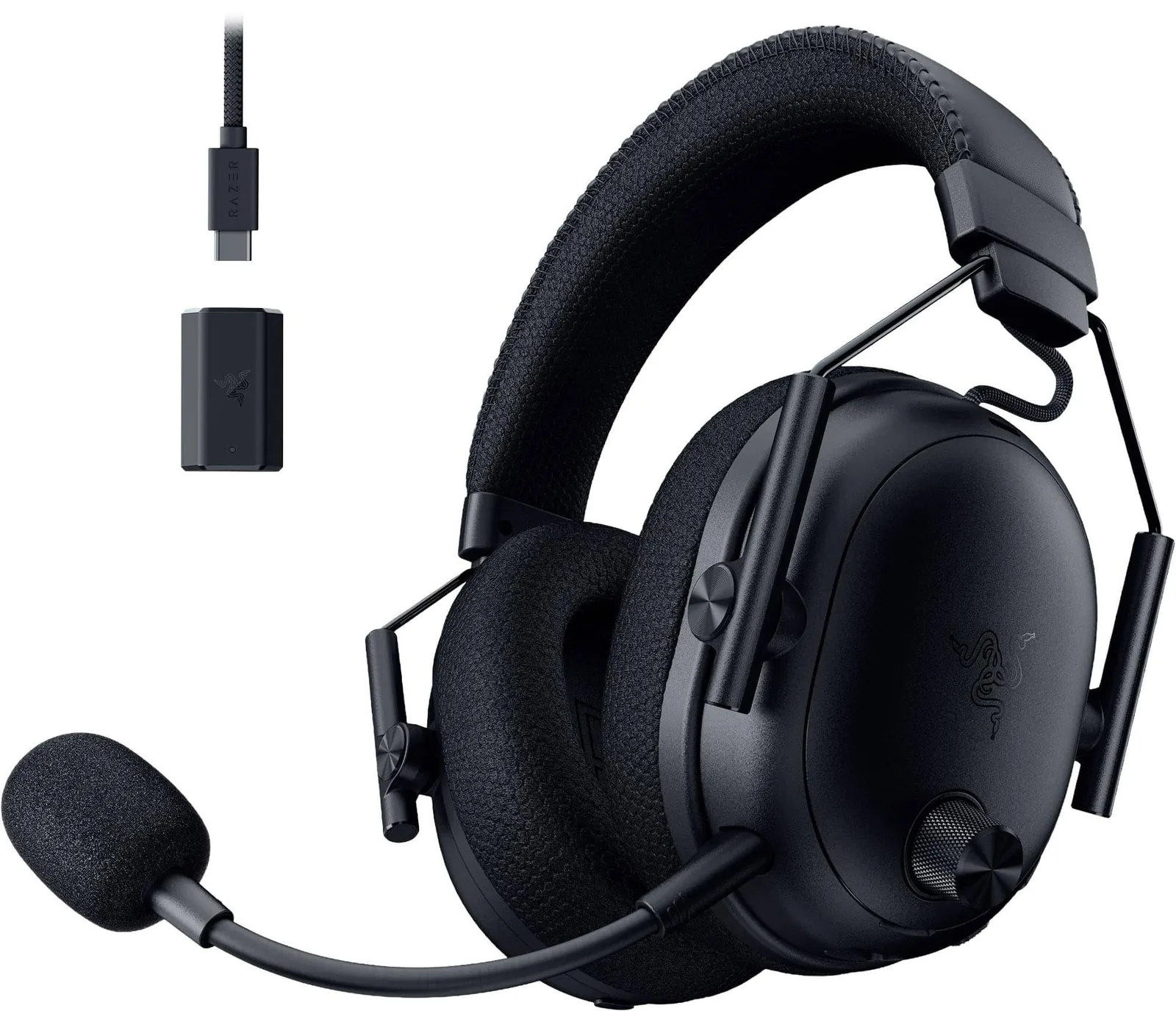 Razer BlackShark – V3 Pro – Headset – Wireless – RZ04-05400100-R3U1 Audífonos Gamer Inalámbricos Razer BlackShark V3 Pro, ANC, Over-Ear, 2.4 GHz, BT, USB, 3.5 mm - Imagen 1