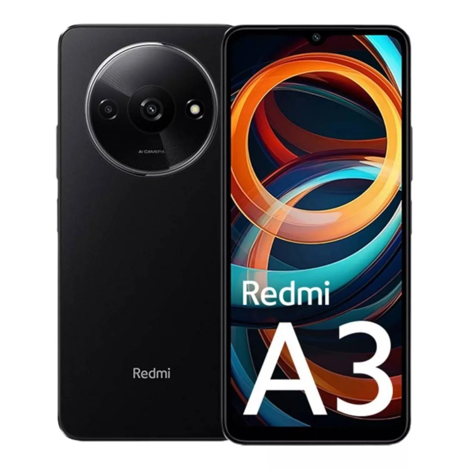 Xiaomi Redmi A3 – Smartphone – Midnight black Xiaomi Redmi A3 - Smartphone - Midnight black - Imagen 1