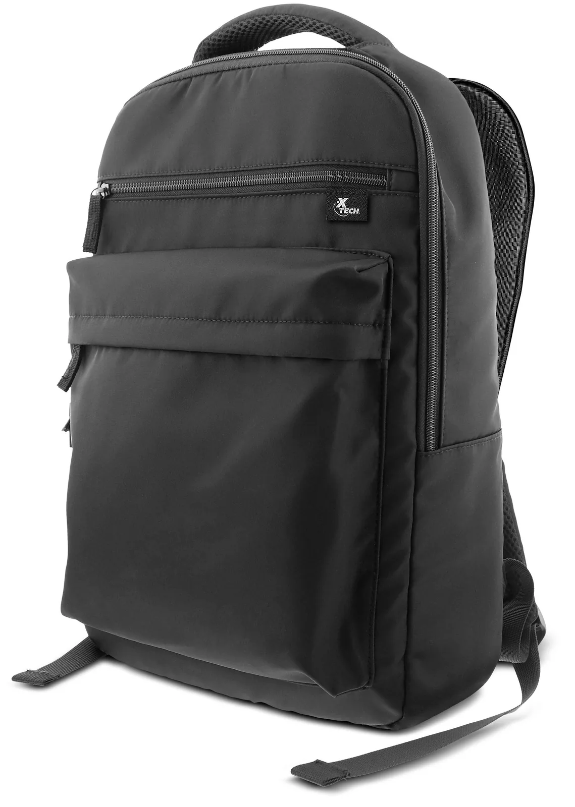 Xtech Harker XTB-213 Mochila para laptop - 15.6" - Nylon y Poliéster - Color Negro - Organizador de accesorios interior - Bolsillo frontal con cierre para accesorios - Tirantes acolchados